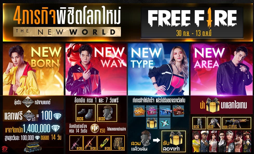 Free Fire The New World